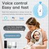 Sensore Smart di Temperatura e Umidità Tuya ZigBee/WiFi con Allarme Remoto tramite APP per Domotica Compatibile con Alexa Google Home
