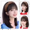 Clip In Half Headband Wig Fake Hair Women Hair Hoop Hair  Accessories Synthetic Headband Wigs