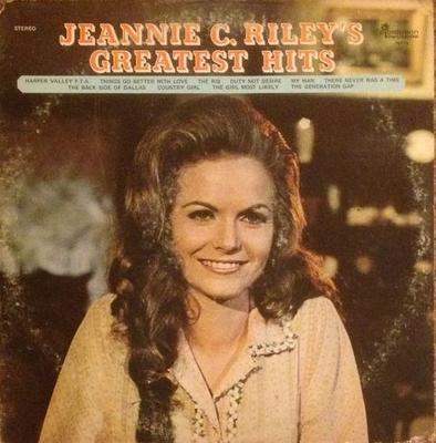 LP Schallplatte JEANNIE C. RILEY  Jeannie C. Rileys Greatest Hits PLP13 Plantation Reco 1971 US CountryFolk Gebraucht