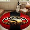Raptors basketball Logo Round mat, Anti-slip Circle Carpet Chair rug For livingroom,Bedroom, doormat home decor Gift Christmas Gifts