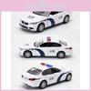 Alloy Car M5 Model 136 Scale Police Emergency Vehicle For Collectors Kids