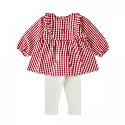 Strawberry Woven Check Set 36113 610 03