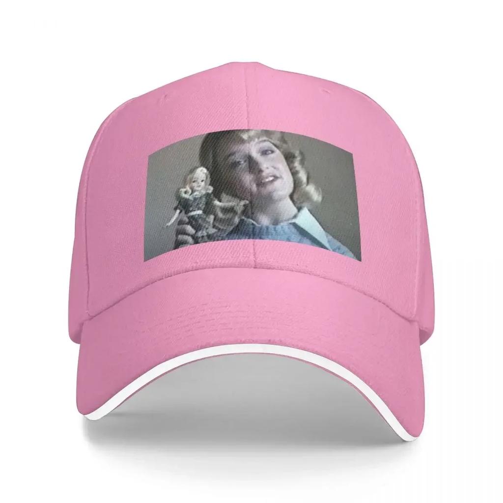 Susan Olsen and her Cindy Doll Baseball Cap Golf Wear Thermal Visor GentleUnisex Hat Womens Golf Wear Unisexs