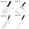 Stainless Steel Steak And Pancake Spatula With Long Handle For Home Kitchen Cooking