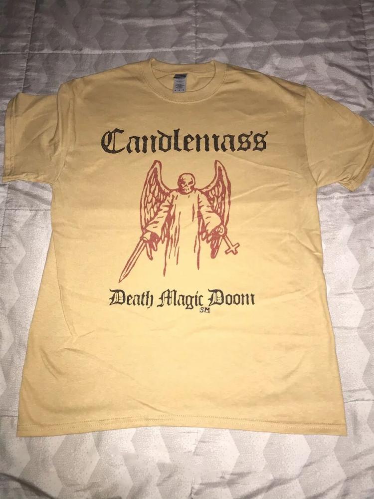Death Magic Doom SM Candlemass Band Shirt Unisex Concert All Sizes SG912 Unisex T-Shirt L