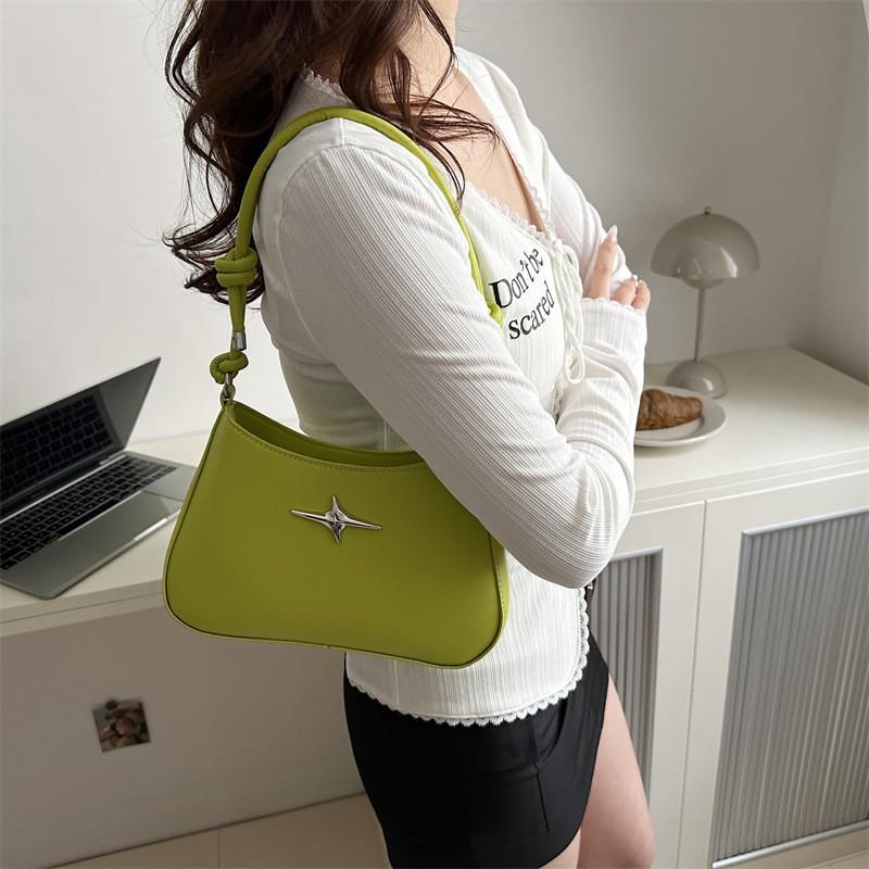 Popular Casual Shoulder Bag Stylish Small Bag Street Trend Spring 2024 Personalized Square Bag