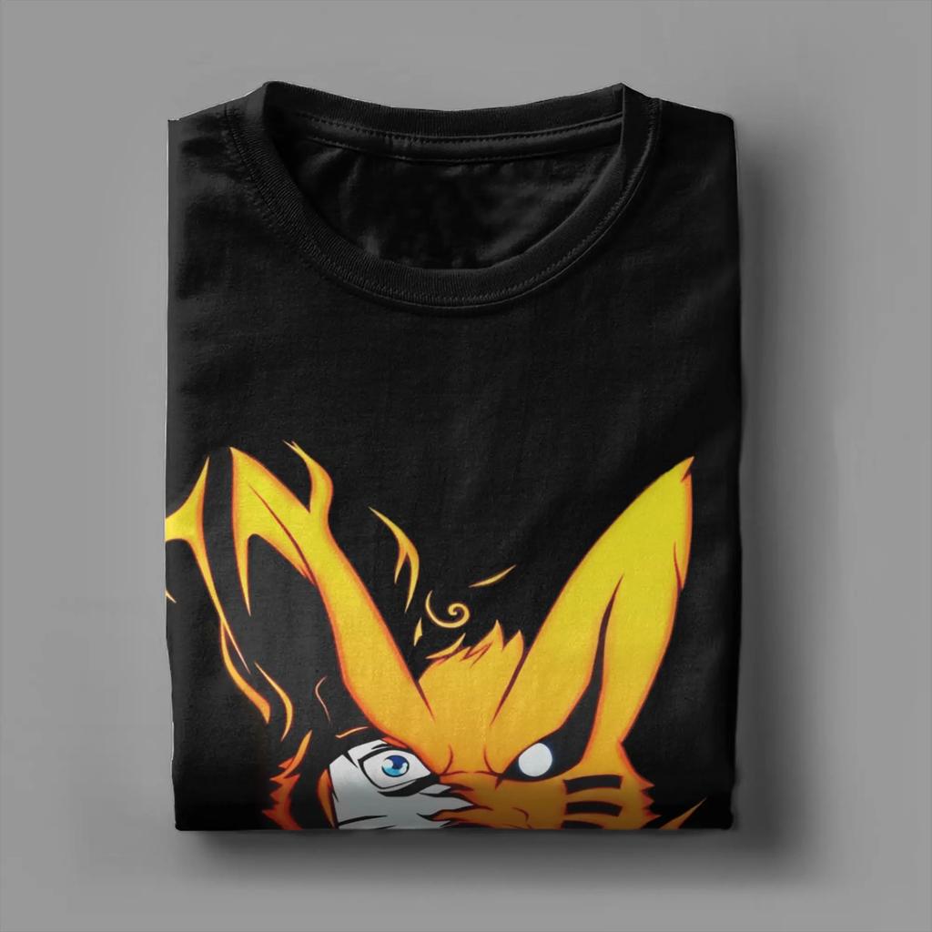 Vintage Japanese Anime Graphic Tshirts Unisex Unisexs Round Collar 100 Cotton T Shirts Narutoes Tees Birthday Gift Clothing
