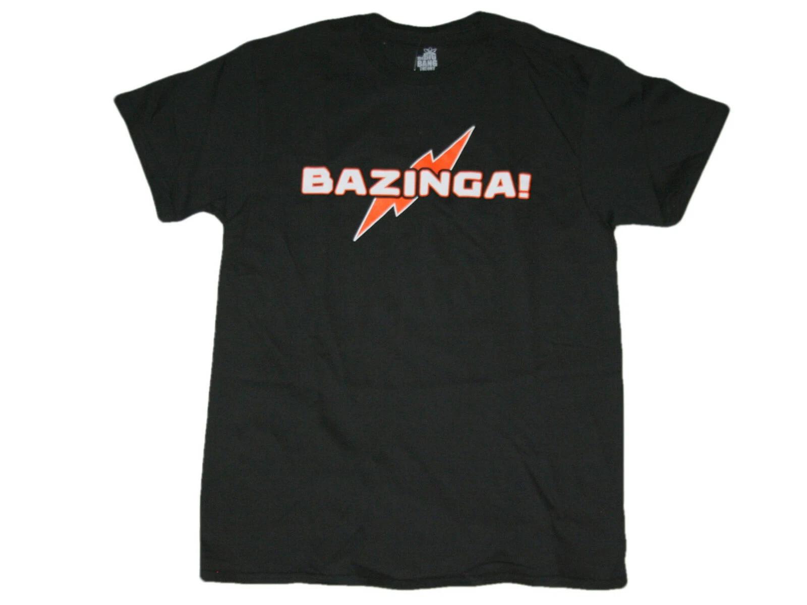 The Big Bang Theory BAZINGA Men s T-shirt NEW 4XL