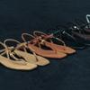 Komorebi Museum Km231 Handmade Buckle Strap Flip-Flop Sandals | 5 Types (Type B)