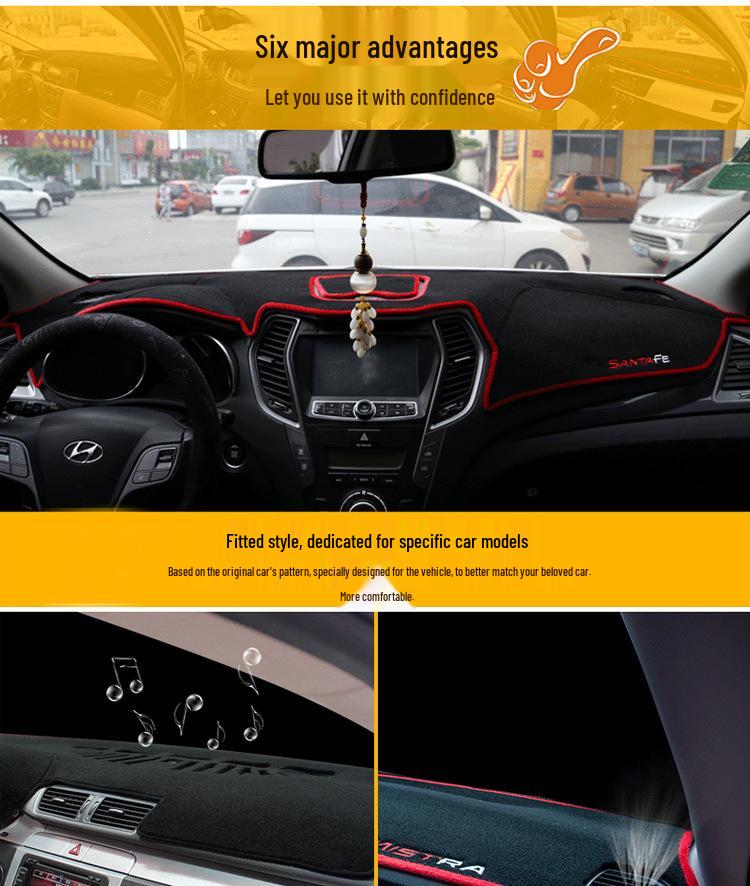 Volkswagen Dashboard Anti-Glare Sun Protection Pad for Tiguan, New Sagitar, Lavida, Jetta, Bora, Santana.