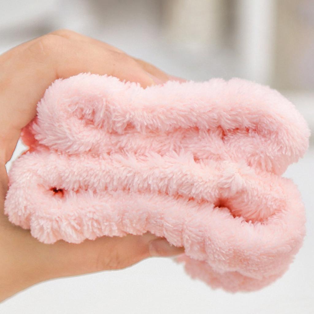 Opaska na nadgarstek do mycia twarzy Super chłonna Mikrofibra Opaska frotte do mycia twarzy w spa Zapobiega rozlewaniu się płynów