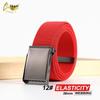High Elasticity Knit Canvas Belt with Elastic Waistband - Fashionable and Comfortable