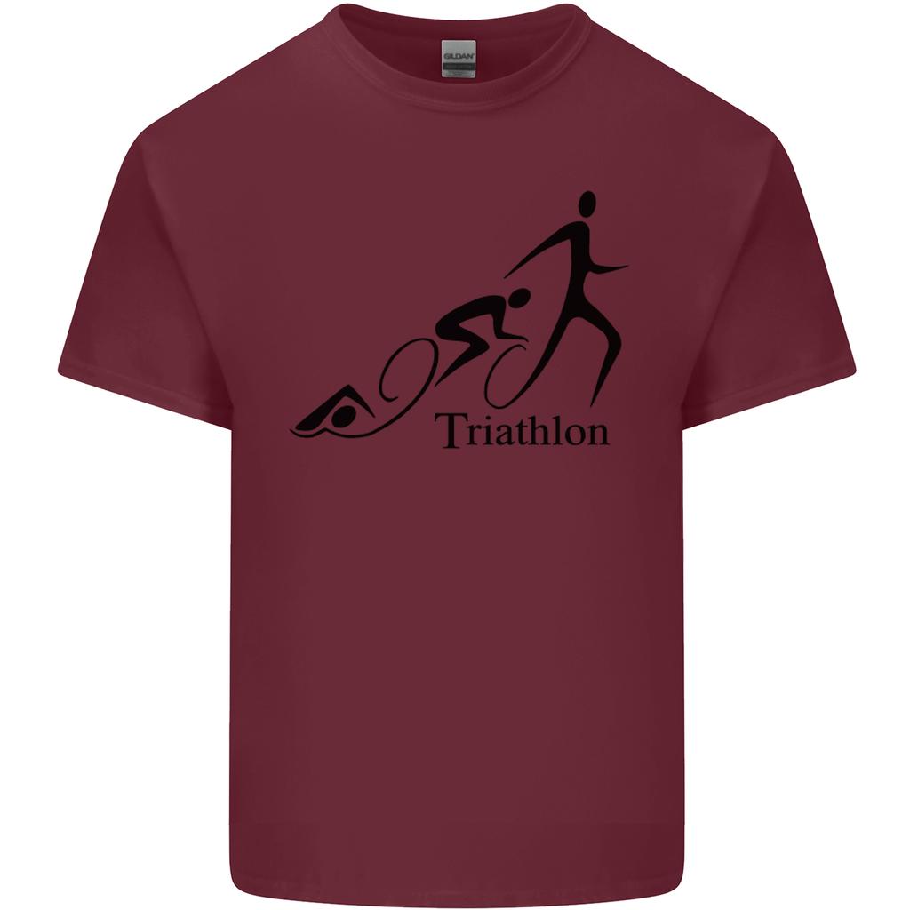 Triathlon Running Swimming Cycling Unisexs Light Cotton TShirt