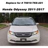 76810-TK8-A01 Direct Replacement for Honda Odyssey 2011 2012 2013 2014 2015 2016 2017 Front Windshield Washer Nozzle Assembly, Hood Wiper Washer