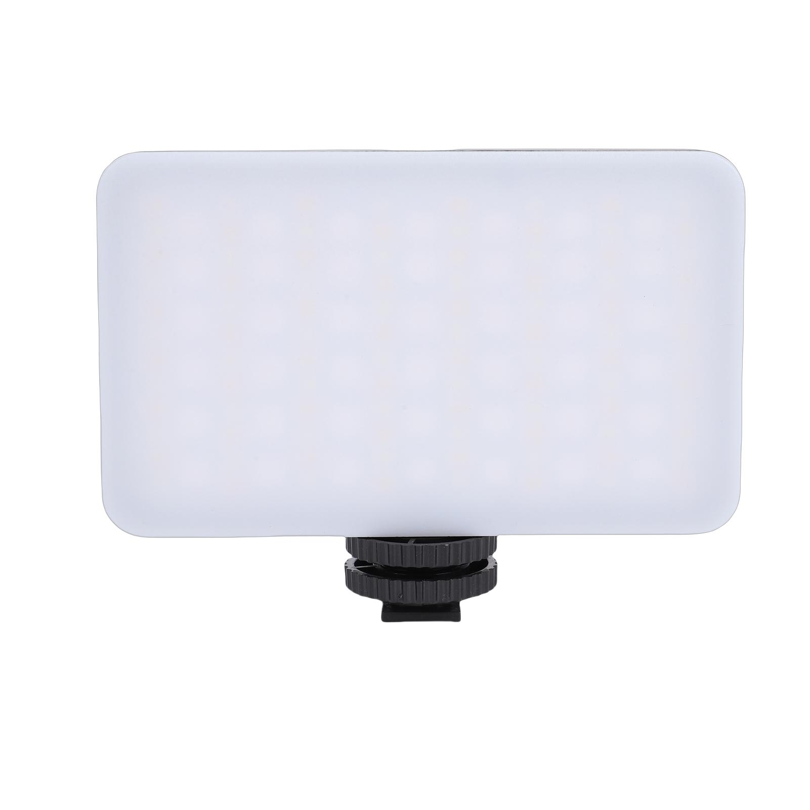 

RGB LED Відеосвітло, Селфі-світло з 2700-6500K, CRI 85+, 20 Світлових Ефектів, Вбудований Акумулятор 1800mAh з 1/4-дюймовою Різьбою та Гарячим Черевиком для