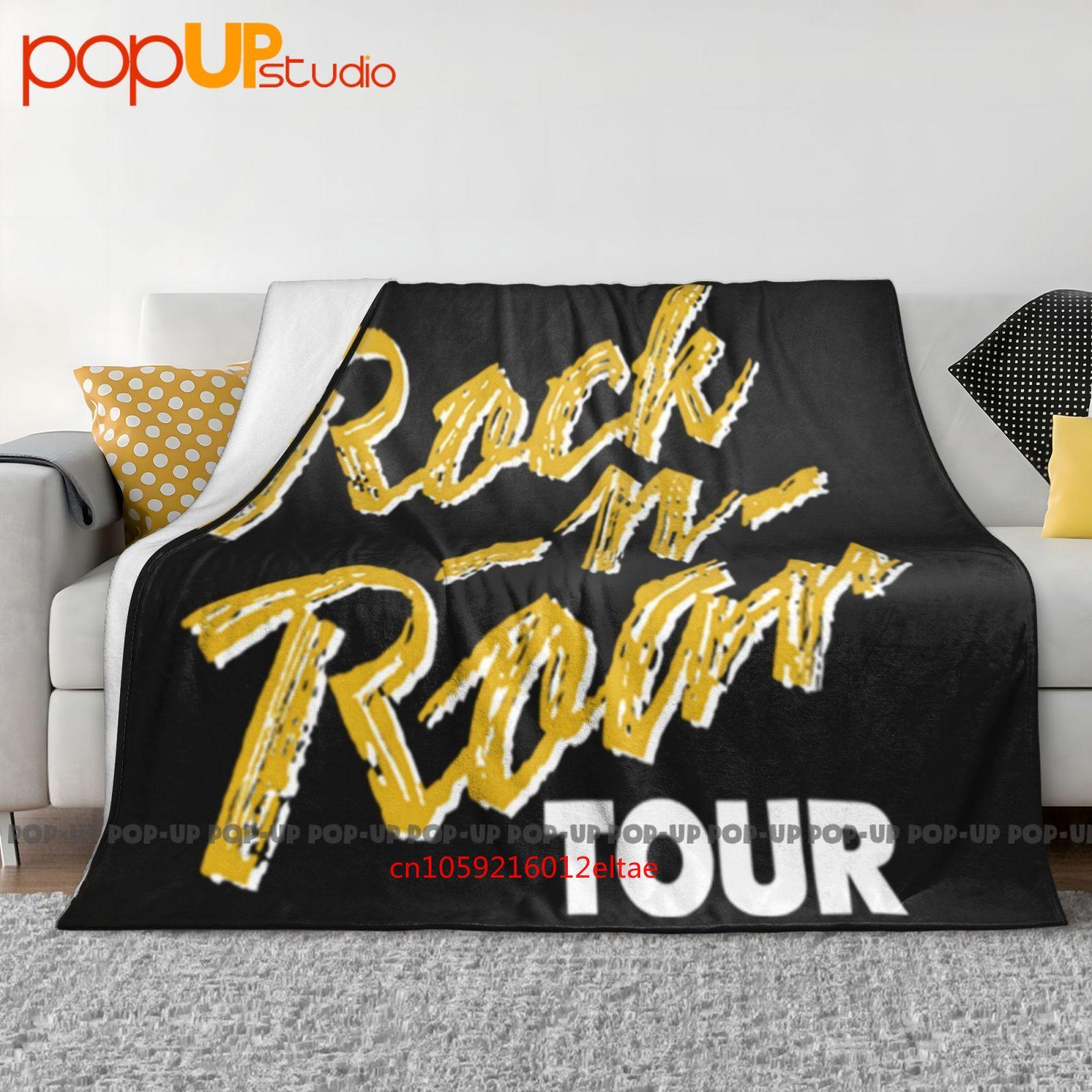 1988 White Lion Rock N Roar Tour Ultra-Soft Blanket Quilt Winter Sofa Cover Bed Covers Size: 75*100cm, Weight: 230 GSM