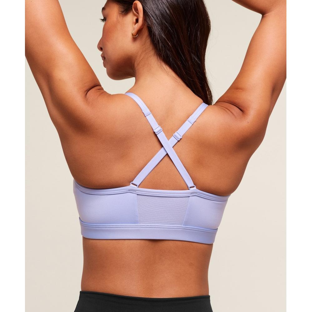 Gymshark Ruched Sports Bra Peri Blue B2a7a Udr2