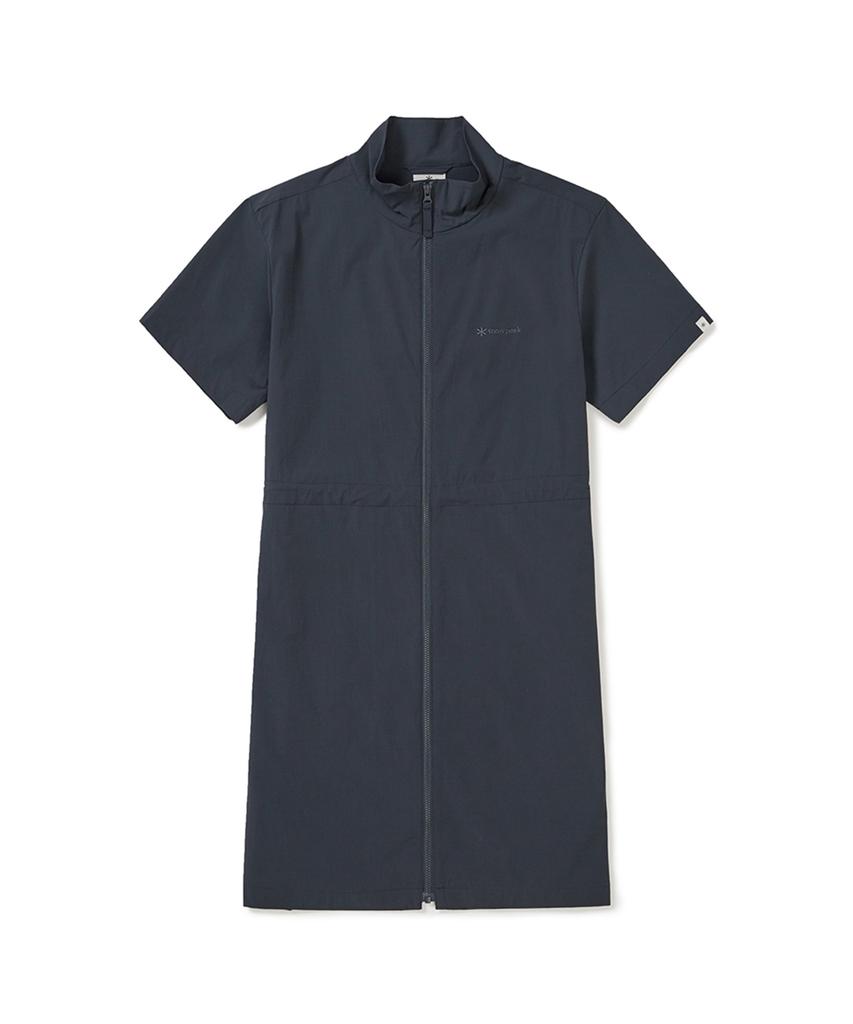 Snow Peak Apparel Air Dot Midi Dress (S25Mwtop35) Navy
