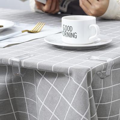 4Pcs Plastic Tablecloth Clips Useful Clips Holder Cloth Clamps Holder Party Picnic Restaurant Multi-Function Tablecloth Clip