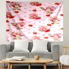 Strawberry Shortcake Print Tapestry, Lightweight Wall Hanging, for Bedroom, Dorm, Living Room, Home Art Decor, Birthday Christmas Gift for Friends