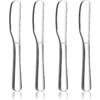 Homquen Stainless Steel Butter Knife, Butter Spreader, Butter Knives, Butter Spreader Knife for Kitchen Restaurant Party, Kitchen Gadgets, Set of 4