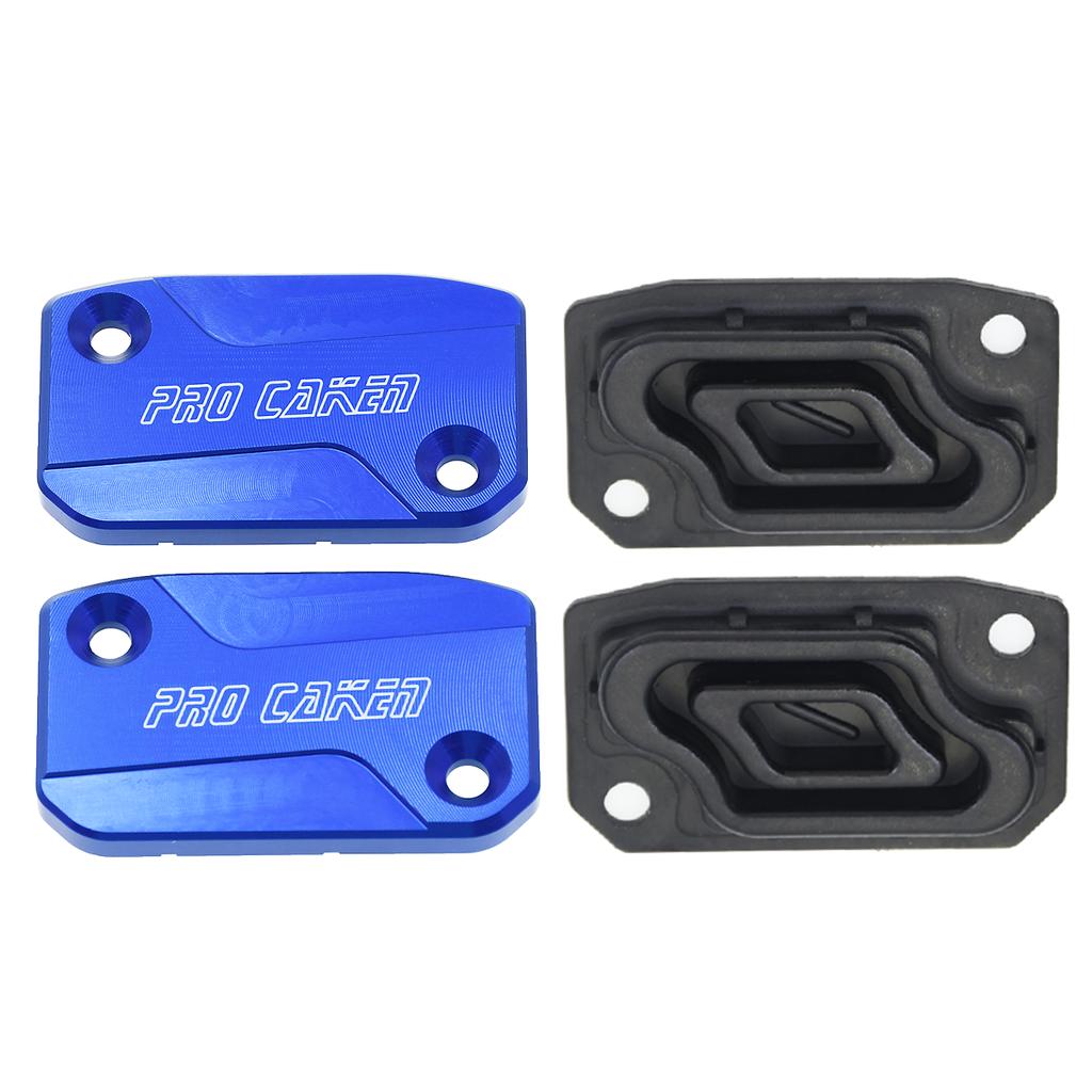 CNC Front Brake & Clutch Fluid Reservoir Cover Cap For KTM 125 150 200 250 300 350 450 500 EXC EXCF SX SXF XCF XCW TPI Six Days