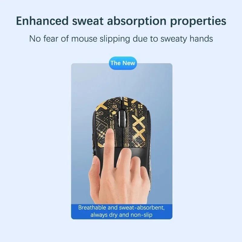 Durable Handmade Grip Tape For Logitech G Pro X Superlight – Non-Slip Sweat-Absorbing Skate Stickers, Mouse Upgrade&