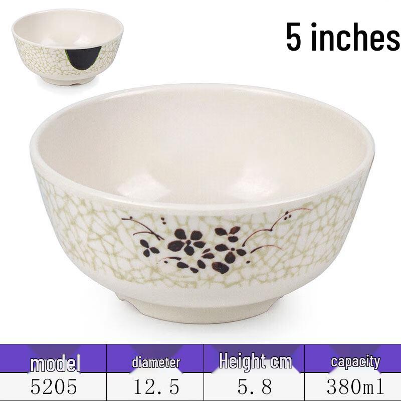 Commercial Melamine Soup & Porridge Bowl