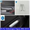 Auto Side Seat Chair Backrest Adjustment Handle Cover Trim For Volkswagen VW Tiguan MK2 2016 -  Matte Interior Accessories