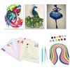 6 pièces Ensemble 6 en 1 Ensemble Création Quilling DIY Stylo Quilling Fendu 50 Couleurs Kit Quilling Bandes Quilling