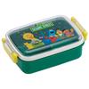 Skater Children's Lunch Box 1 Tier 450ml Fluffy Dome Shape Antibacterial Kids Lunch Made In Japan Sesame Street Boys Girls RBF3ANAG