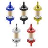 Car Modified Aluminum Alloy Sheel Copper Core Oil Filter Fit for Dirt Pit Bike Gasline Fuel Filter With Copper Core Universal