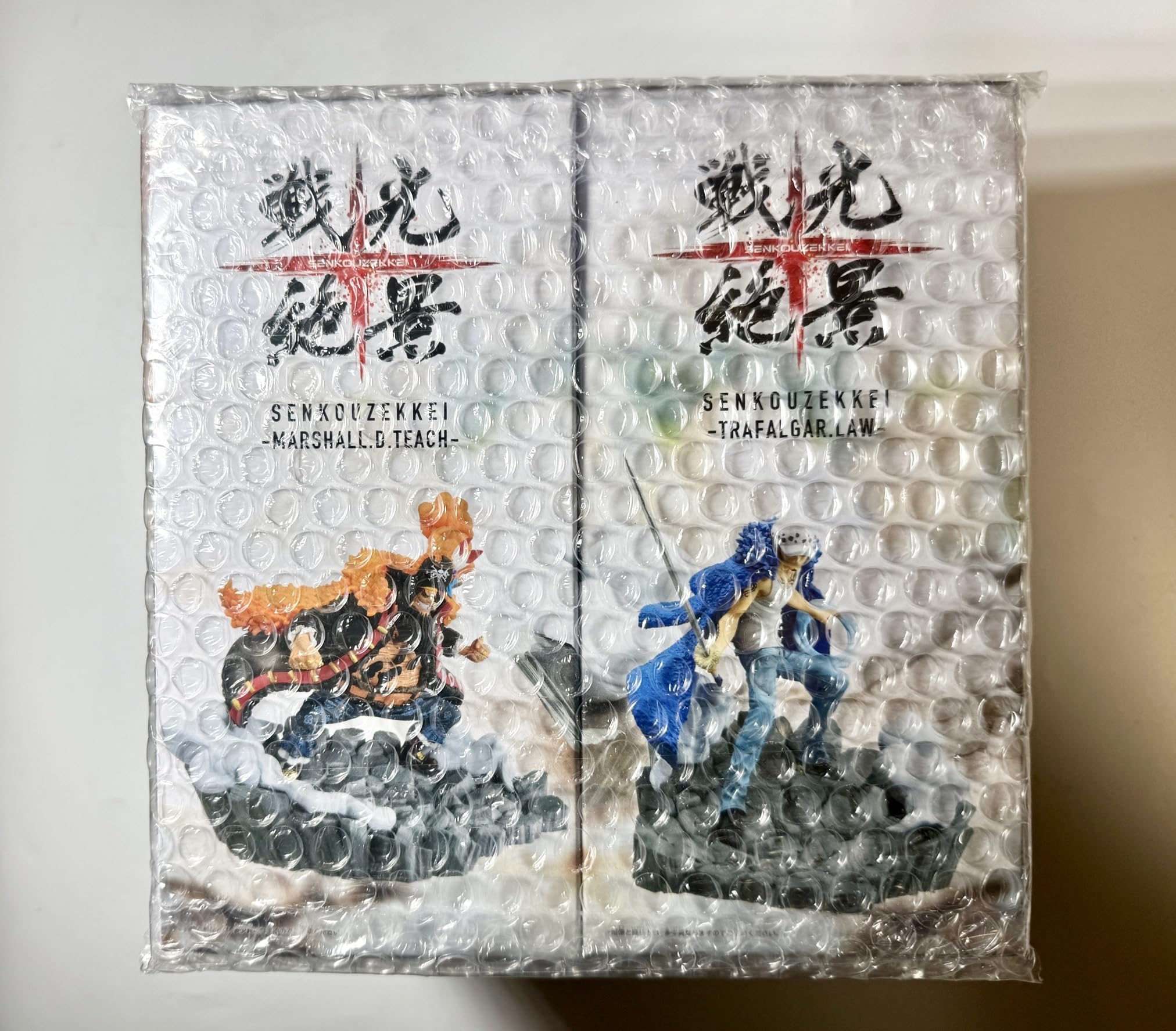 

Sengoku Zekkei TRAFALGAR.LAW VS MARSHALL.D.TEACH Marshall D. Teach & Trafalgar Law Figures