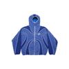 Cardigan con zip, cappuccio, oversize, streetwear unisex, con inserti in pile color block, felpa casual a maniche lunghe