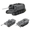 War Military Sfl. IVc Tank Strv 103 Tank Building Blocks Gifts Sets DIy Assembled Model S