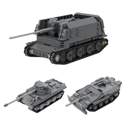 Guerra Militar Sfl. IVc Tanque Strv 103 Tanque Bloques de Construcción Regalos Juegos de Montaje Modelo DIY s