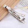 20pcs 10pcs Hair Clip for Girls Woman French Barrette Spring Hair Base Blank Bow Hairpin Automatic Hairclip Jewelry Making DIY