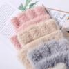 Fingerless Cat Paw Gloves Warm Fleece Touch Screen Gloves New Flip Knit Mittens  Women Girls