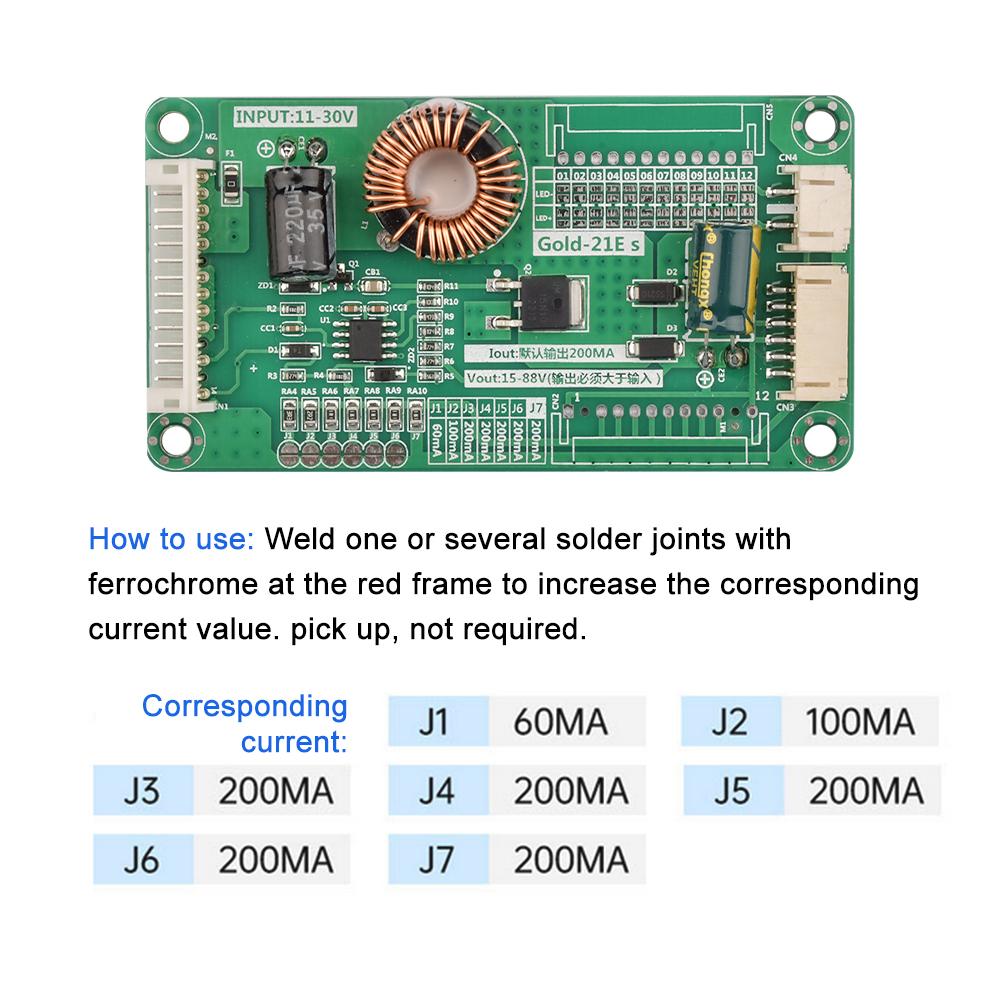 Universal 10-48 Inch LED LCD TV Constant Current Board Module LCD TV Backlight Constant Current Drive Booster Board Module