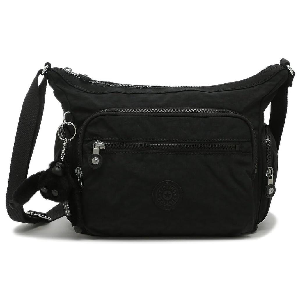 Kipling Gabby S Shoulder KI2531 P39 Bag, Black, Women's, [Used]