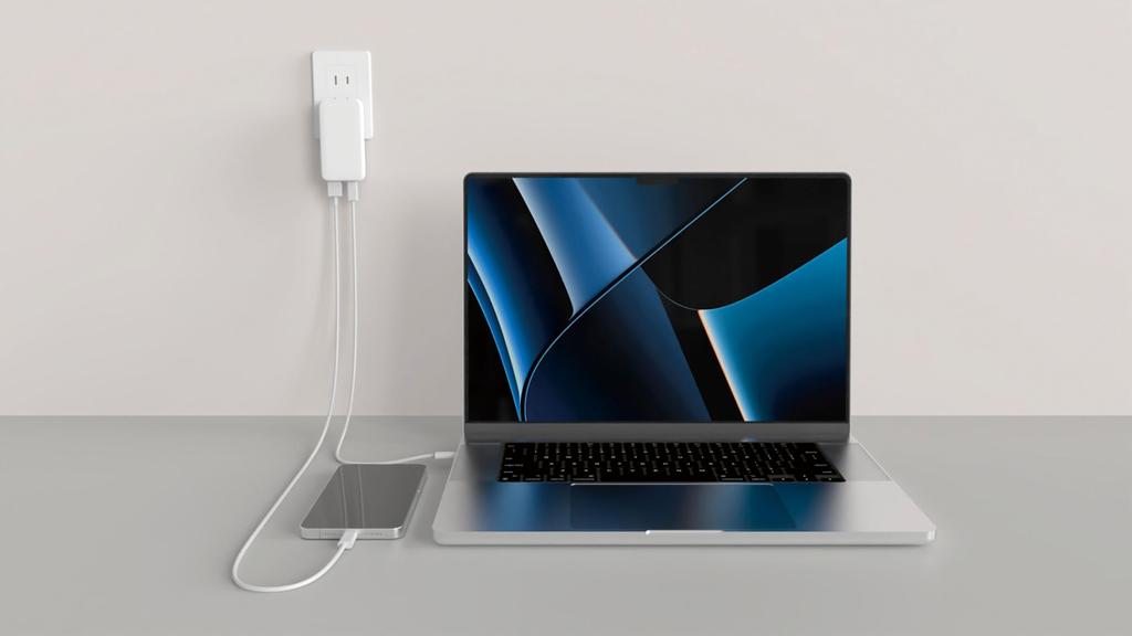 Flat USB Adapter PD60W White UC-26B(W)