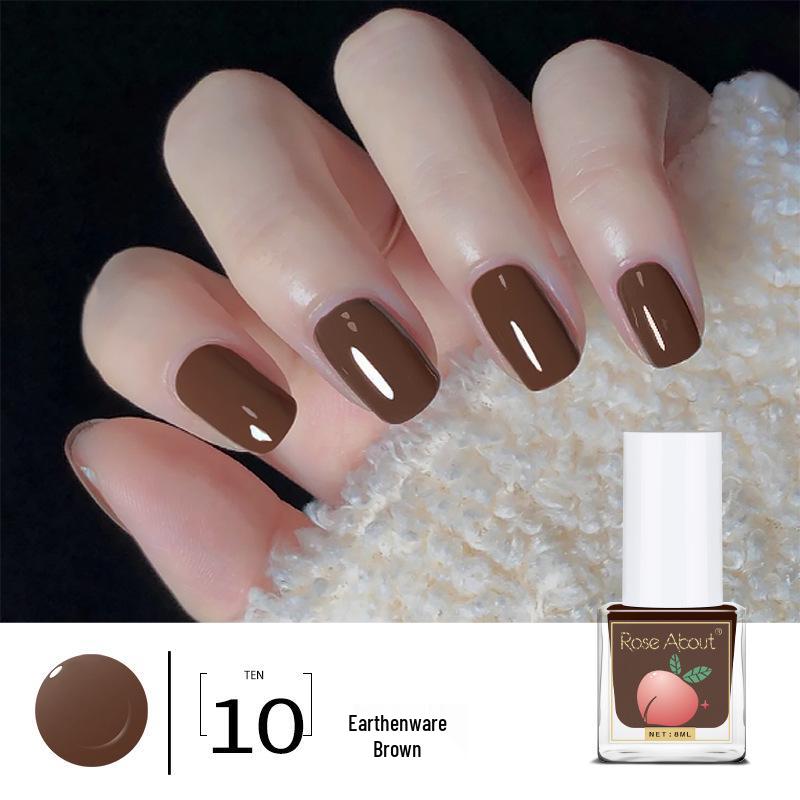 Eco-Friendly Peelable Water-Based Nude Nail Protector Polish