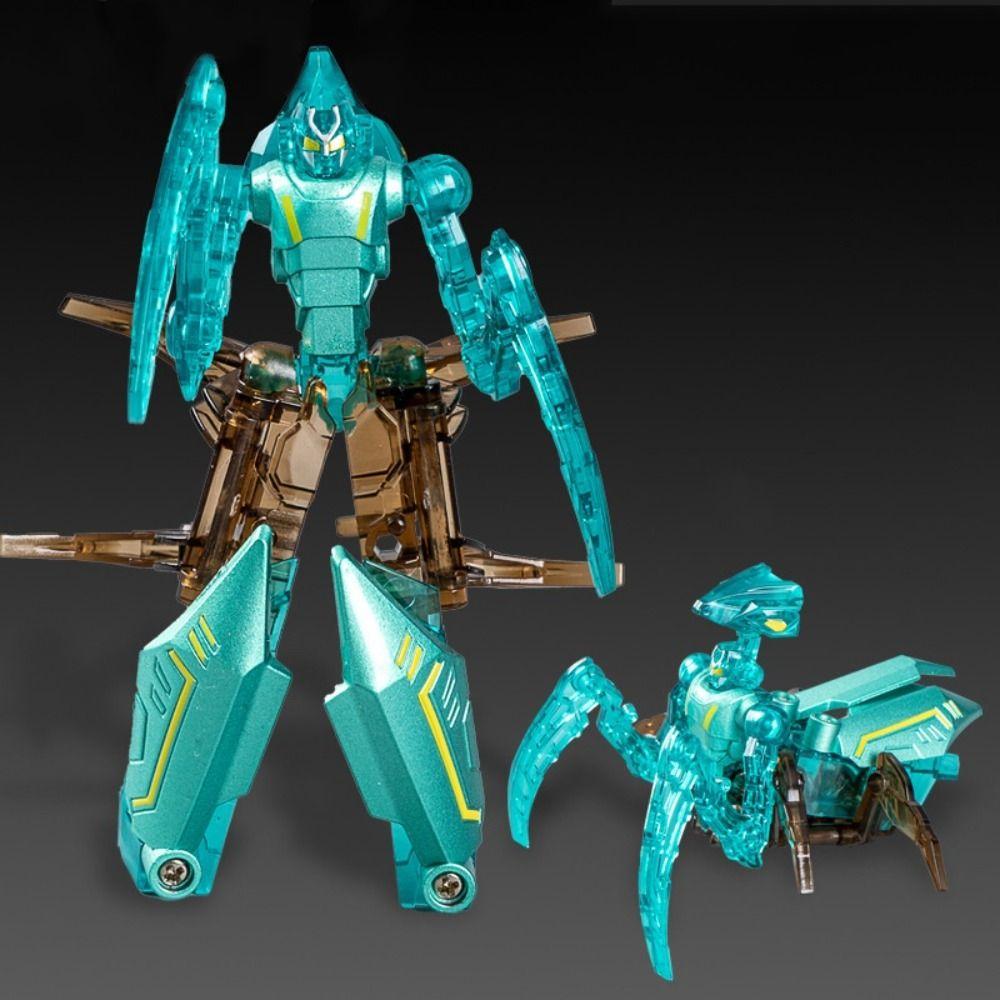 Mantis/Scorpion Transformation Robot Toys Simulation Multi-joint Animal Deformation Robot Alloy 2in1 Model Transformation Toy