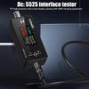 Kws-Dc28 0.96 Inch Tft Hd Digital Display Dc 5.5*2.5 Interface Tester Voltage Ammeter Power Meter Multi In One Display