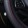 Universal Car Steering Wheel Cover Microfiber Leather Protection Cover Anti Slip Breathable for 38cm Steering Wheel Protector