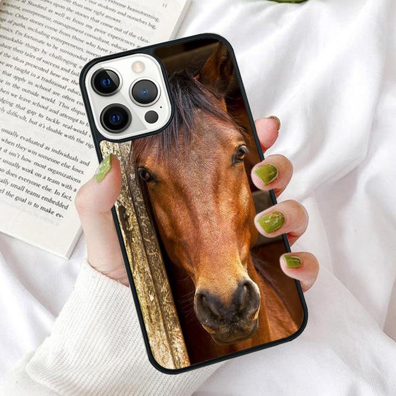 HORSE BEAUTIFUL Phone Case Cover for iPhone 17 Air 16 16e 12 11 13 14 15 Pro Max for Apple Plus Coque
