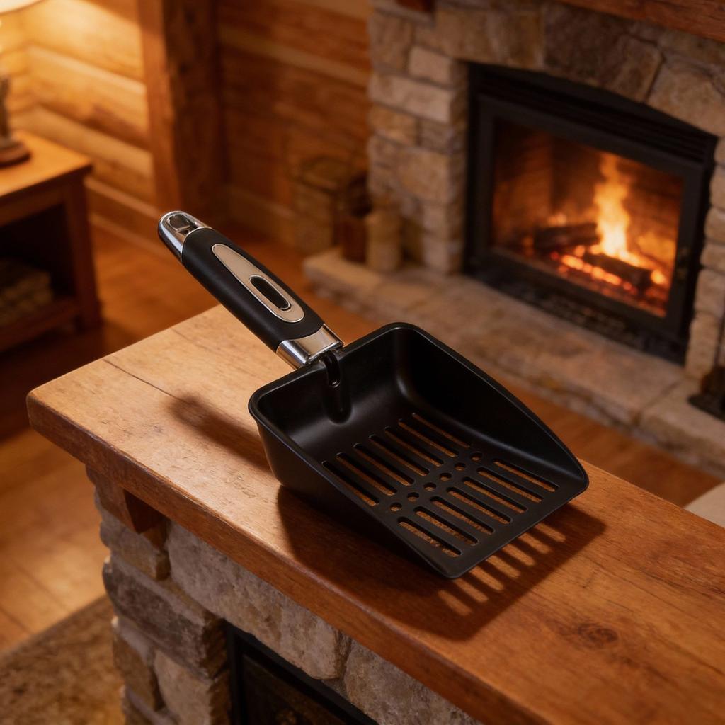 Fireplace Ash Shovel Hollow Out Shovel Efficient Ash Separation
