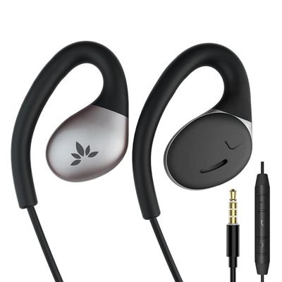 Avantree Resolve Drátová sluchátka a mikrofon pro hudební hovory se surround AUX obklopujícím poslechem a nerušenými sluchátky - open-ear in-line