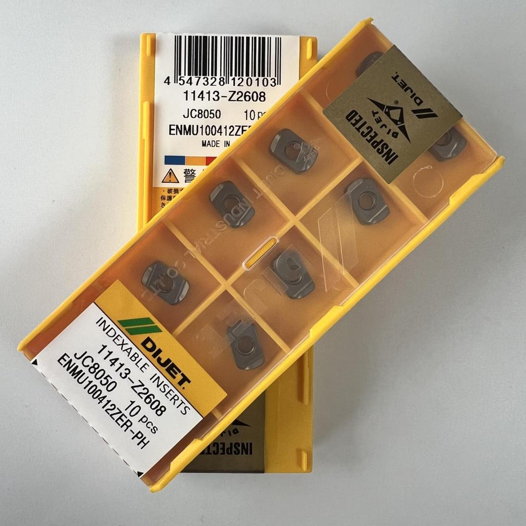 ENMU100412ZER-PH JC8050 / Industrial indexable carbide inserts 10 Pcs
