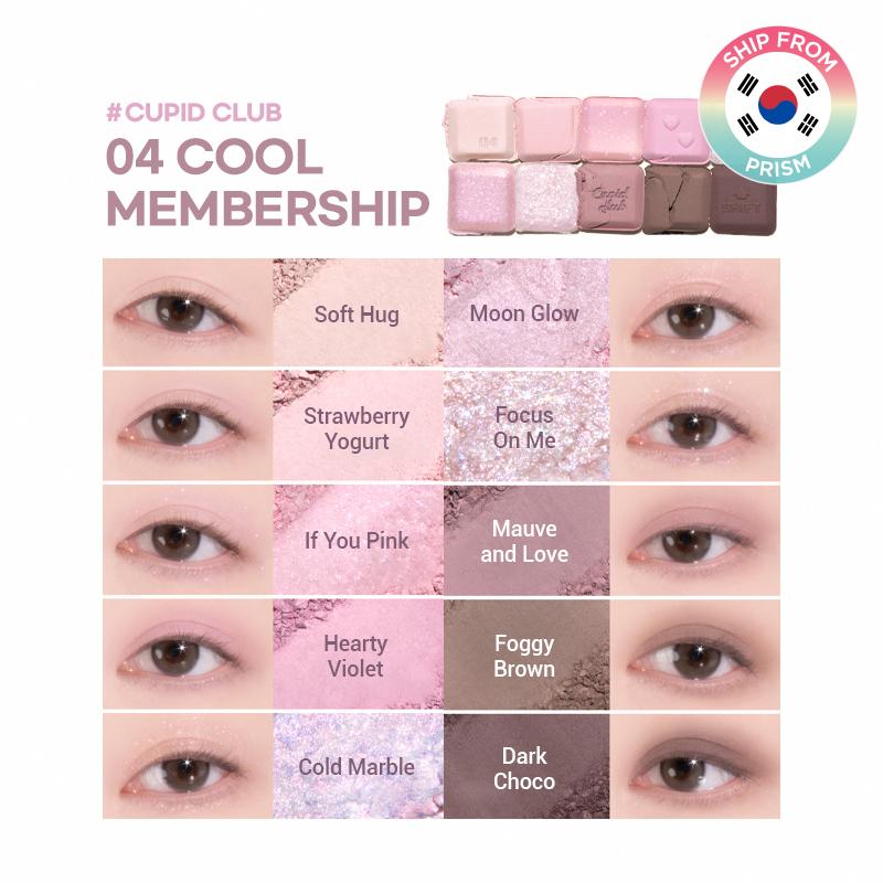 lilybyred Paleta cieni do powiek Mood Keyboard 8 kolorów, 10 wszechstronnych palet kolorów, galaretowata konsystencja z naturalną przyczepnością i rozwojem koloru